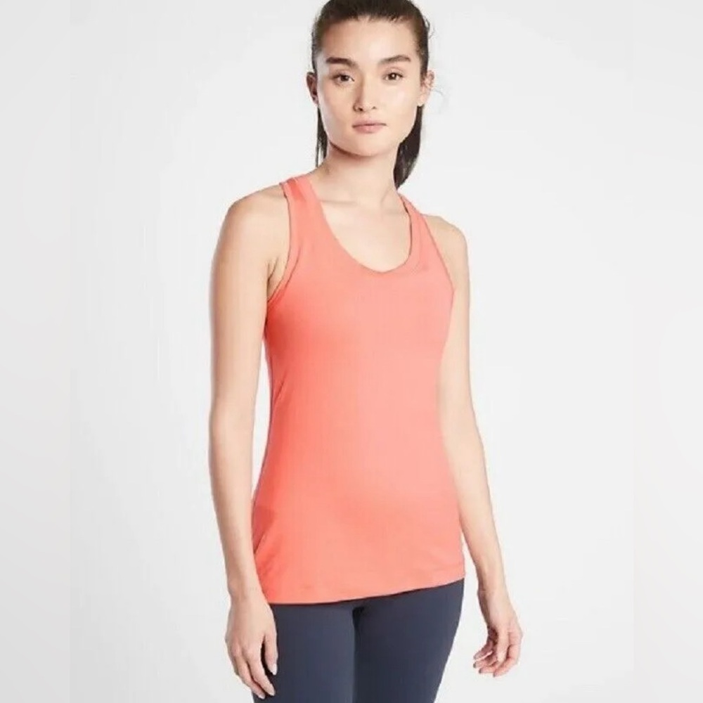 Athleta Nitro tank top - womens Large- Coral